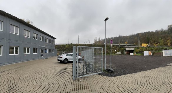 Zurückgebauter Bolzplatz in Pfaffendorf