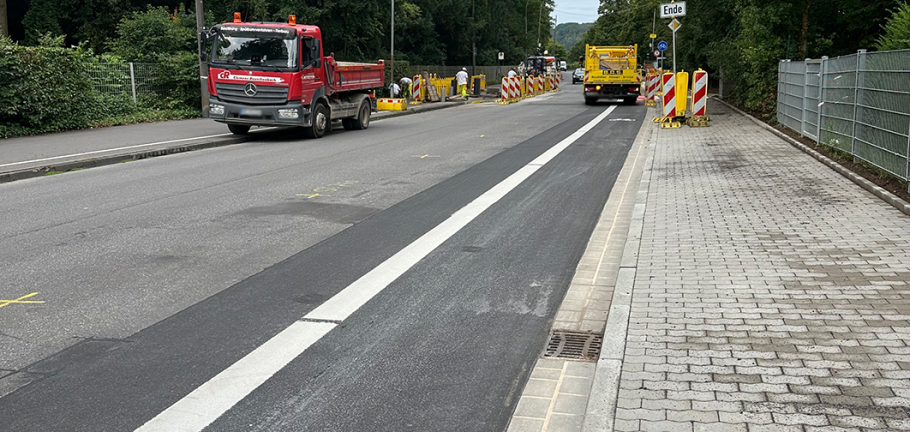 Derzeit wird der neue Bauabschnitt eingerichtet. Derzeit wird der neue Bauabschnitt eingerichtet.