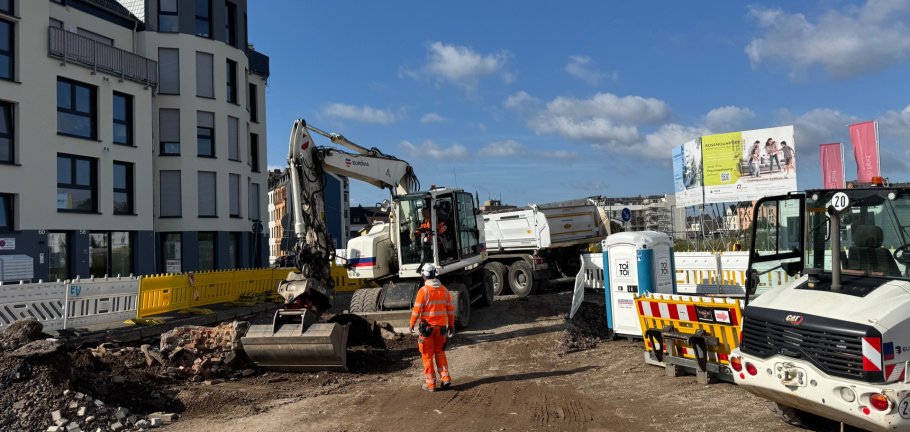 Der Hauptkanal wurde bereits abschließend grunderneuert.  Der Hauptkanal wurde bereits abschließend grunderneuert.