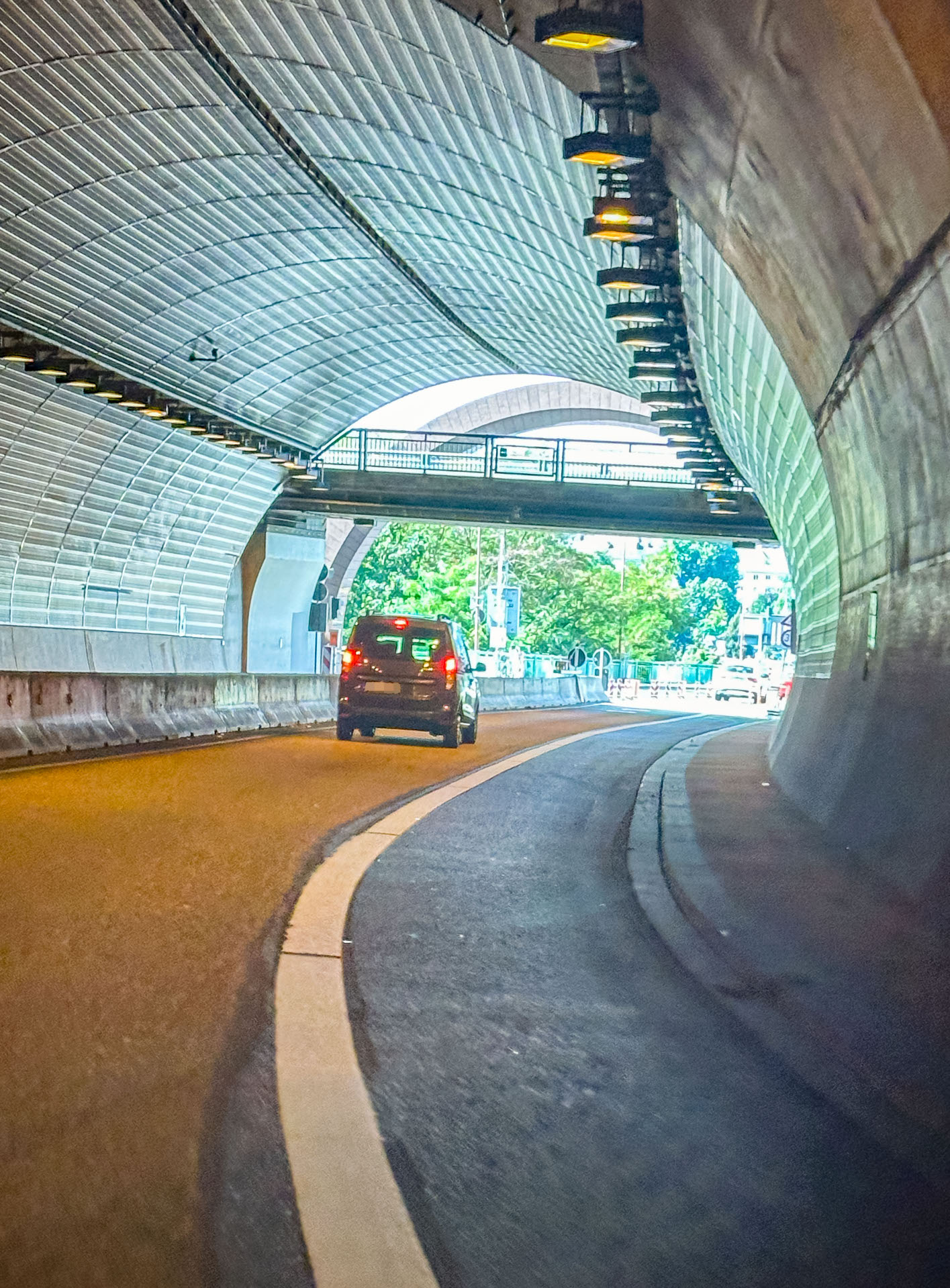 Glockenbergtunnel in Koblenz.