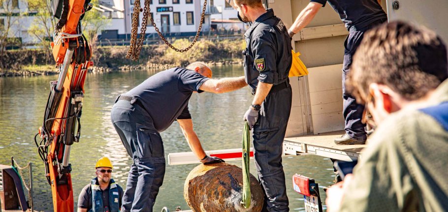Der Fund dieser Weltkriegsbombe sorgte Anfang April für kurzzeitige Einschränkungen auf der Baustelle der Pfaffendorfer Brücke. Der Fund dieser Weltkriegsbombe sorgte Anfang April für kurzzeitige Einschränkungen auf der Baustelle der Pfaffendorfer Brücke.